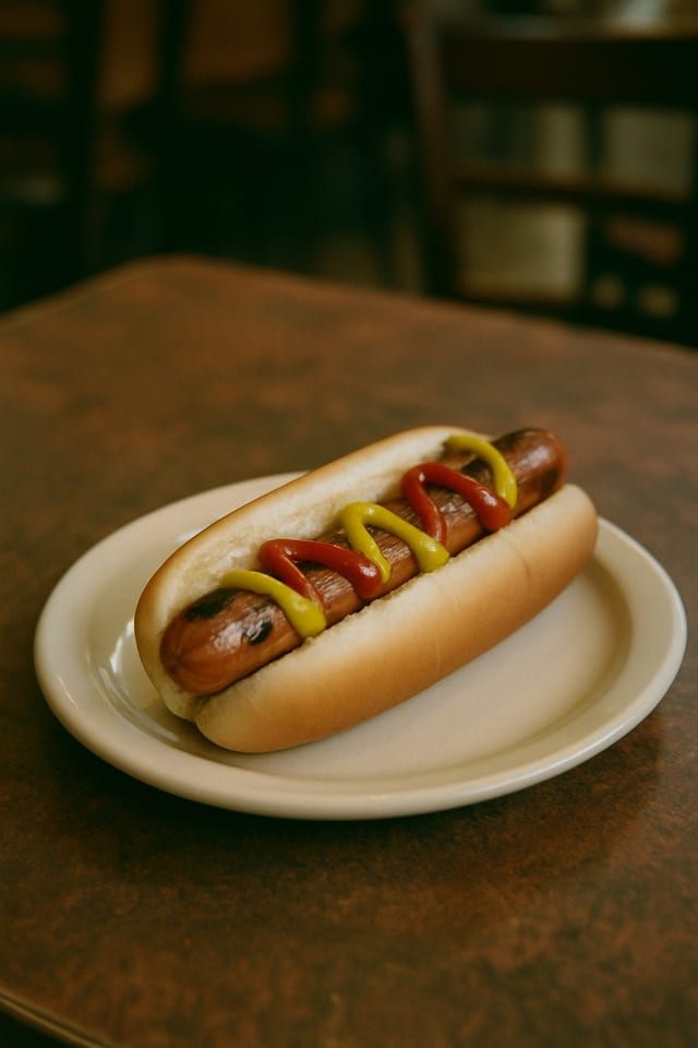 Classic Hot Dog.
